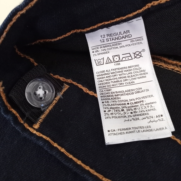 Girl's Old Navy Rockstar Jeggings Skinny Jeans Size 12R - Picture 11 of 12